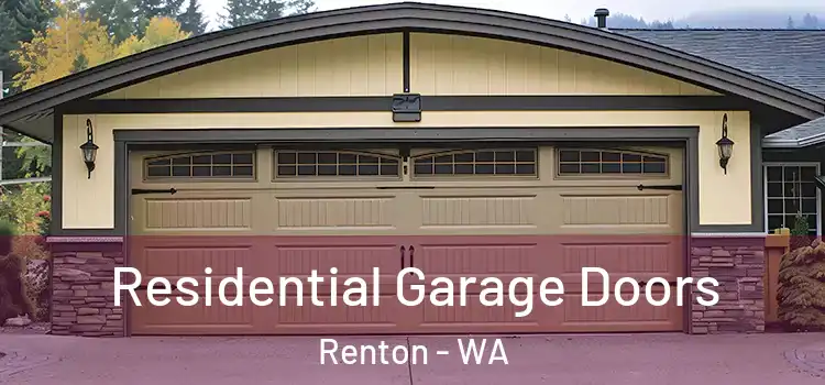  Residential Garage Doors Renton - WA